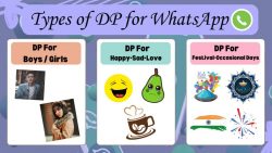 Types of DP for WhatsApp