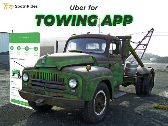 Uber for Towing App – SpotnRides