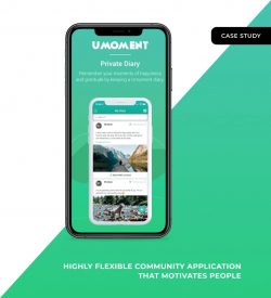 Portfolio for Umoment Mobile Application | Read More