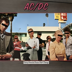 Vinilas (LP) AC/DC – „Dirty Deeds Done Dirt“ pigiai