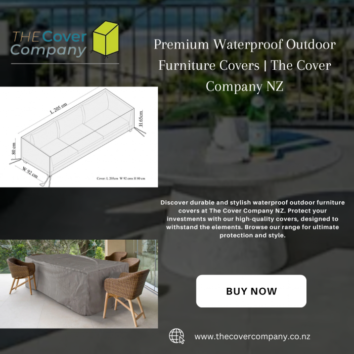 Premium Waterproof Outdoor Furniture Covers | The Cover Company NZ