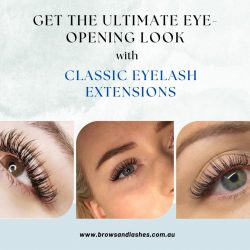 Get the Ultimate Eye-Opening Look with Classic Eyelash Extensions