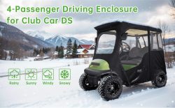 Golf Cart Enclosures: Protect Yourself from the Elements
