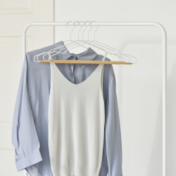 20%off Wholesale Iron and Wood Trouser Hanger for Stylish and Efficient Closet Organization