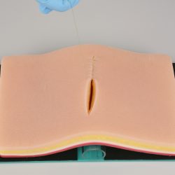 Advanced 5 Layers Suture Pad(Light) with Hook & Loop Device for Practice