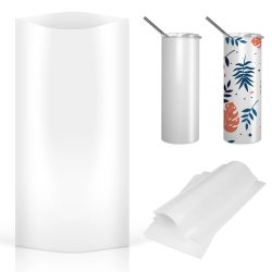A-SUB® Sublimation Shrink Wraps Sleeves 50 Sheets for Sublimation Beginner
