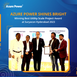 Azure Power Wins Top Honor: Best Project at EQ’s Solar Awards 2023