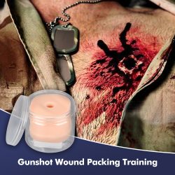 Ultrassist Bullet Wound Packing Task Simulator for Wound Training