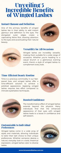 Unveiling 5 Incredible Benefits of Winged Lashes