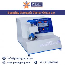 Best Bursting Strength Tester Supplier in Asia – Presto Group