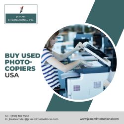 Top-Quality Used Photo Copiers for Sale at Jainam International Inc. USA