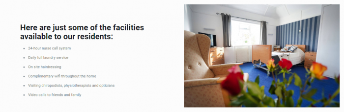 facilities available to our residents