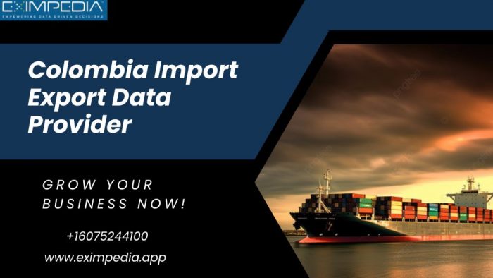 colombia import export data provider
