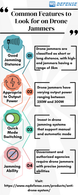 Common Features to Look for on Drone Jammers