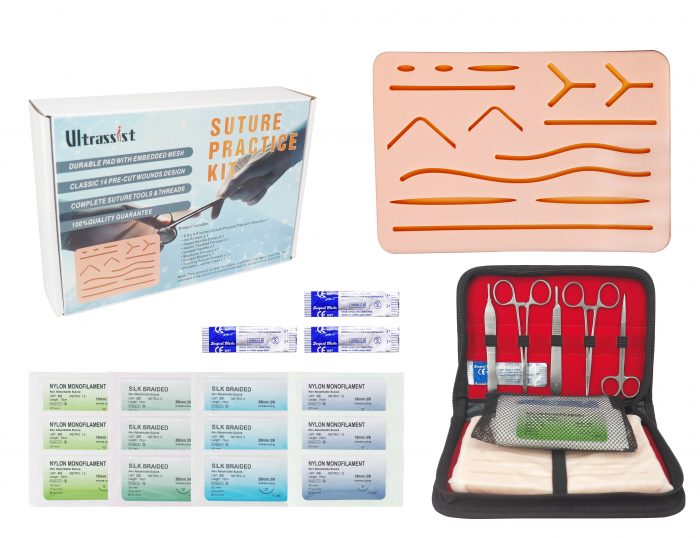 Ultrassist Complete Suture Practice Kit for Suture Training Med Students