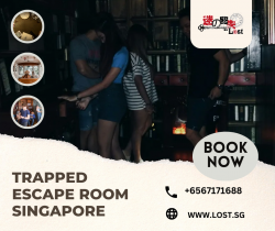Trapped Escape Room Singapore: Crack the Code, Escape the Excitement!