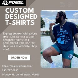 Create Your Unique Style with Custom Designed T-Shirts