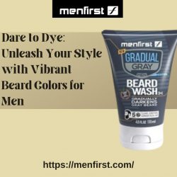 Dare to Dye: Unleash Your Style with Vibrant Beard Colors for Men