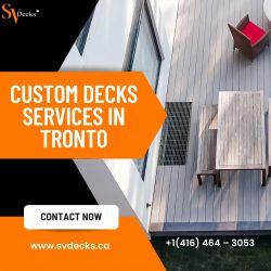 Custom Decks Services in Toronto