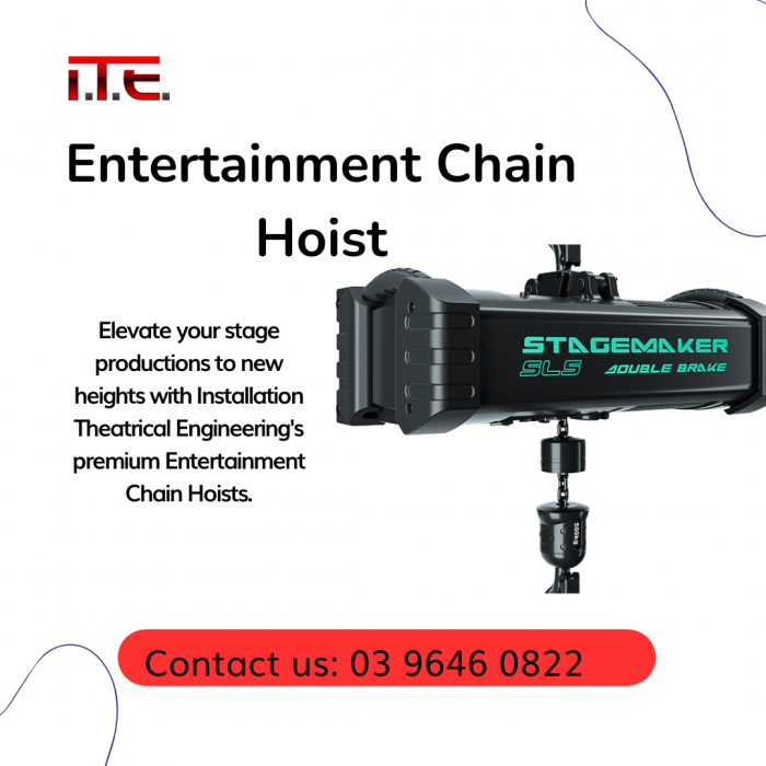 Entertainment Chain Hoist By Installation Theatrical Engineering