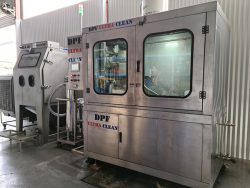 Dpf cleaning machine