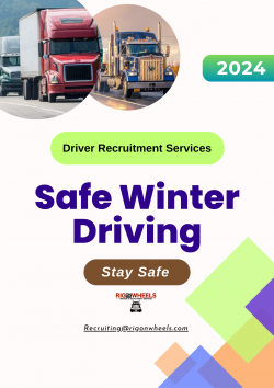 Driver Recruitment Services – Safe Winter Driving