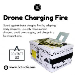 Drone Charging Fire
