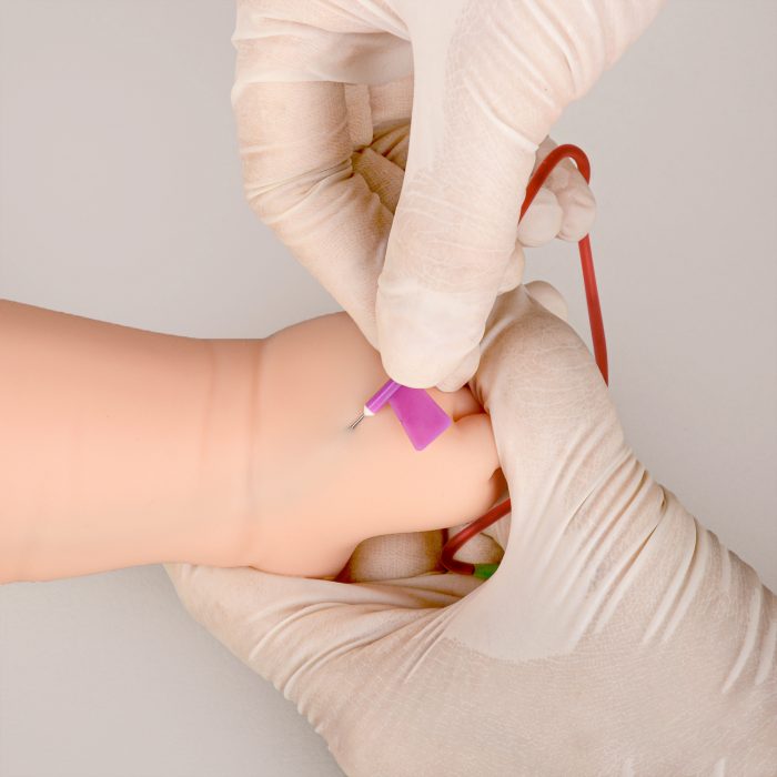 Infant IV Leg for IV Phlebotomy Practice