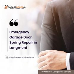 Emergency Garage Door Spring Repair in Longmont