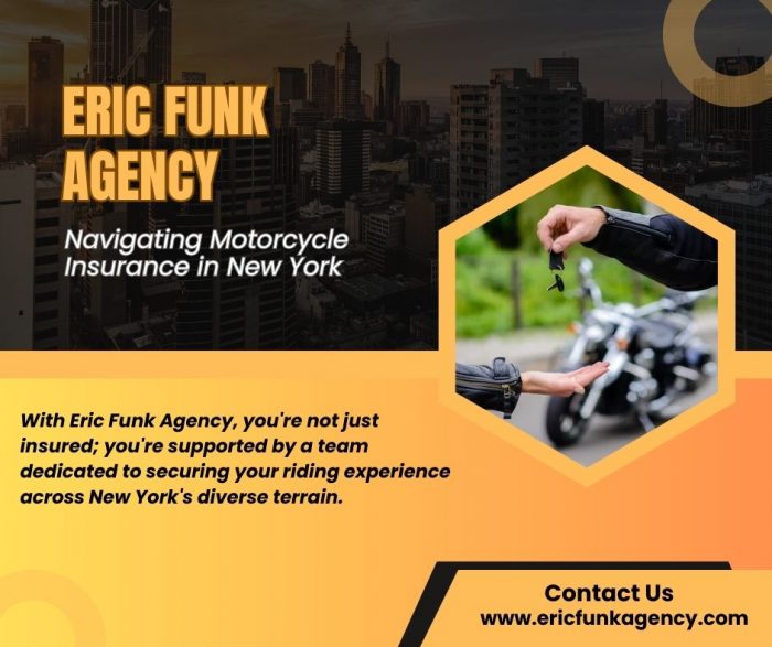 Eric Funk Agency – Navigating Motorcycle Insurance in New York