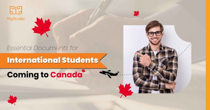 Documents required to travel to Canada for International Students