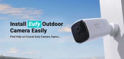 How do I set up my Eufy outdoor camera?