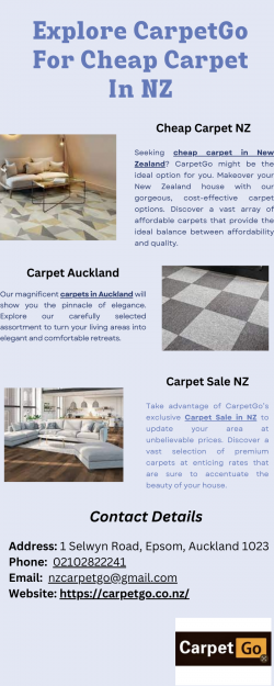 Explore CarpetGo For Cheap Carpet In NZ