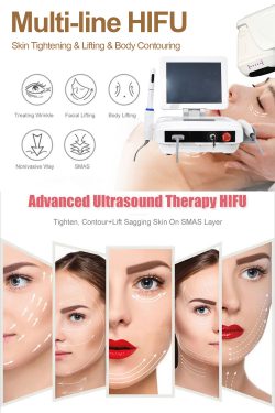 OEM face lift HIFU machine. HIFU skin tightening machine. HIFU high intensity focused ultrasound ...