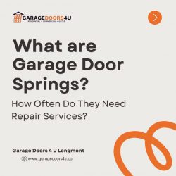 How Often Do Garage Door Springs Need Repair Services?