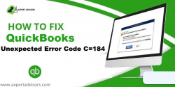QuickBooks error code C=184: causes and multiple approaches