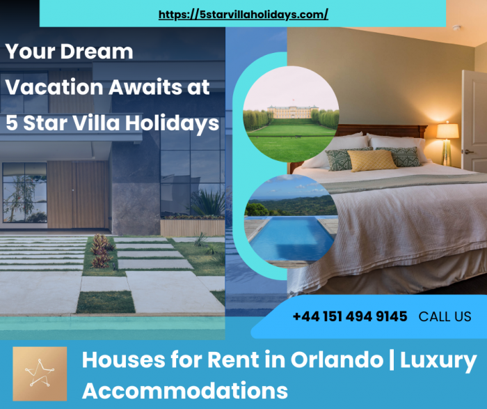 5 Star Villa Holidays – Luxury Houses for Rent in Orlando