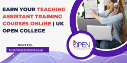 Teaching Assistant Training Courses Online | Learn with UK Open College