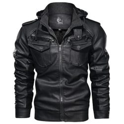 Rev Up Your Style: Unveiling the Timeless Allure of Black Leather Biker Jackets for Men