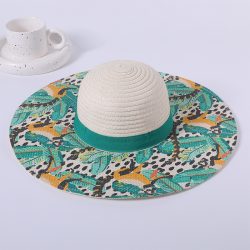 Fabric round hat