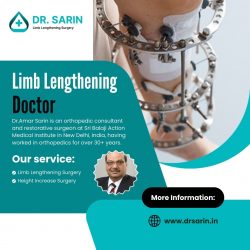 Top Limb Lengthening Doctor – Dr Sarin: Transform Your Life with Expert Care