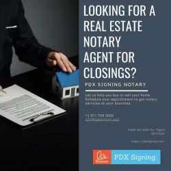 Looking for a real estate Notary agent For closings