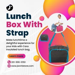 Unleash Culinary Freedom with Our Trendy Lunch Box and Handy Strap