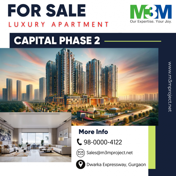 Discover the Unparalleled Lifestyle Offered by M3M Capital Phase 2