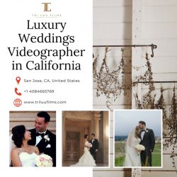 luxury wedding videographer in California