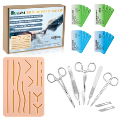 Ultrassist Veterinary Suture Kit – Skin Practice Pad for Vet Students