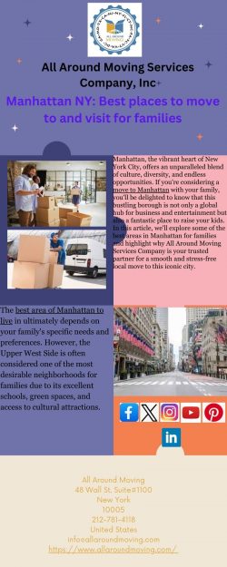 Manhattan NY: Best places to move to and visit for families