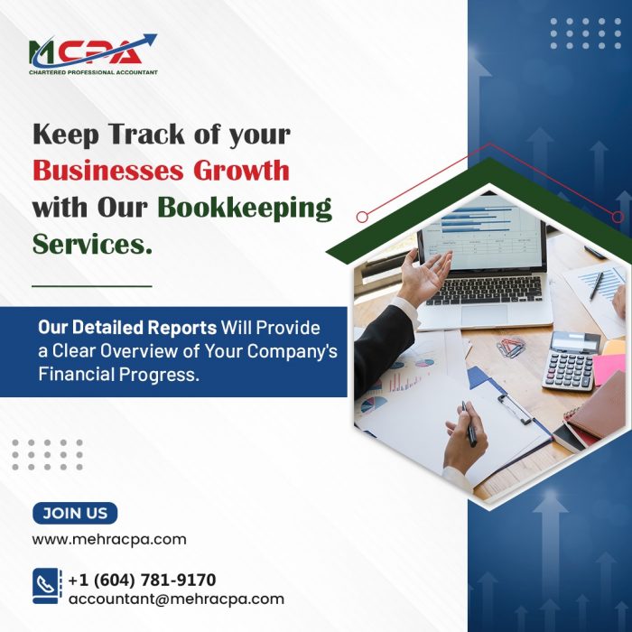 Keep Track Your Business Growth with Our Bookkeeping Services in Vancouver