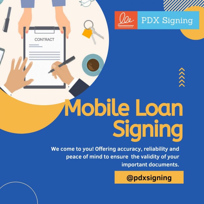 Mobile Loan Signing