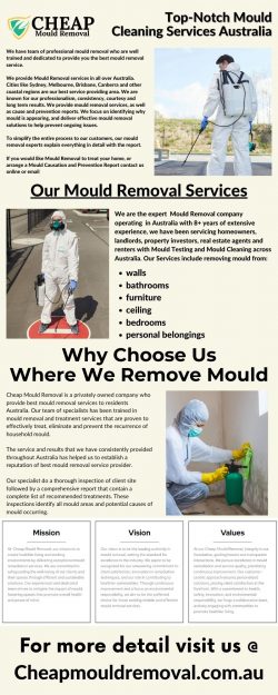 Mould Cleaning Australia Cheap Mould Removal